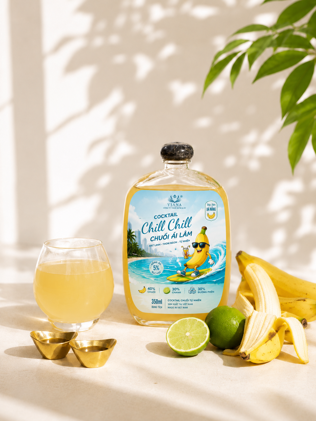 Cocktail chill chill Chuối -350ml
