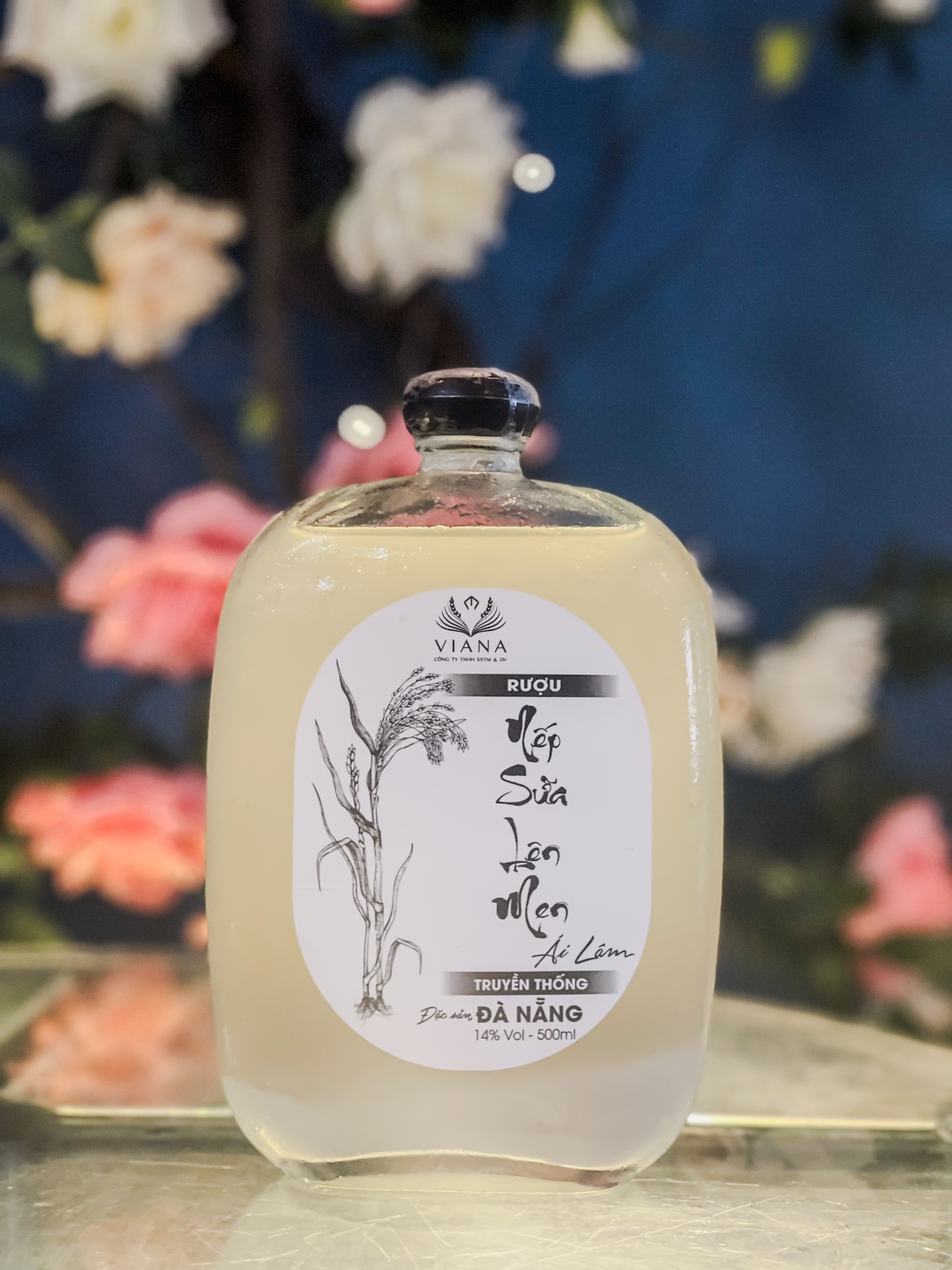 Rượu nếp sữa lên men Ái Lâm - TRUYỀN THỐNG - Chai 500ml 